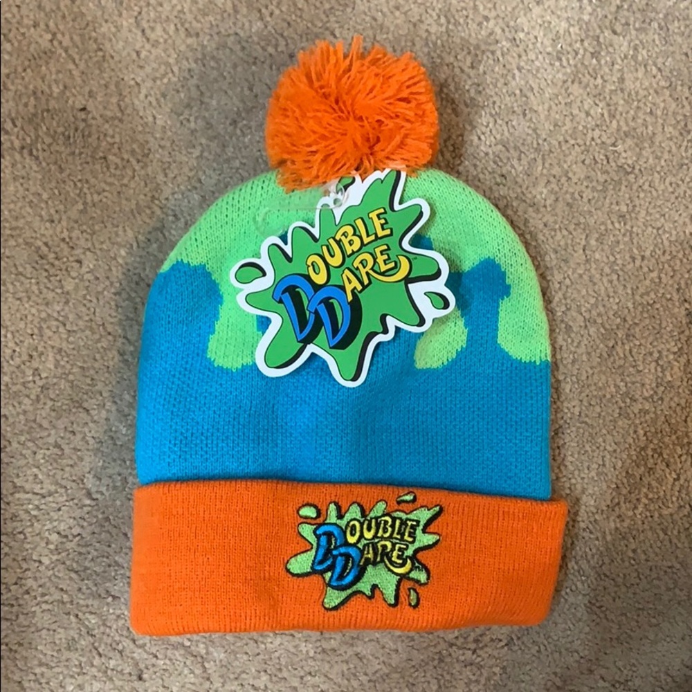 Nick box double dare winter beanie